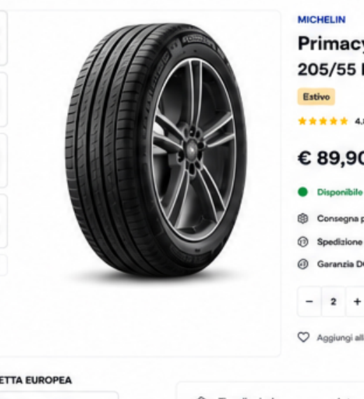 Pneumatico auto